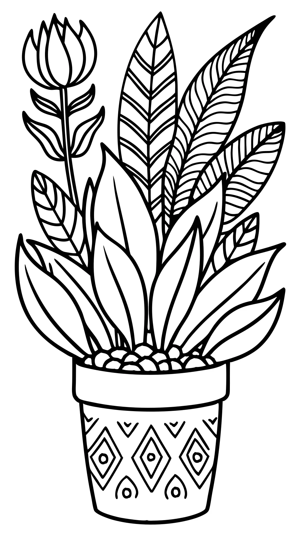 plant coloring pages printable